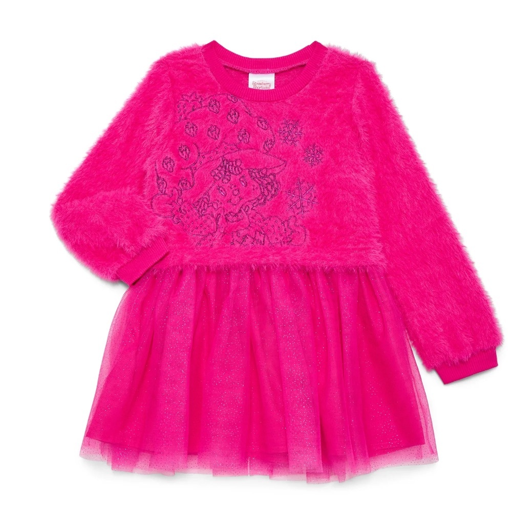 Strawberry Shortcake Girls Eyelash Knit Tutu Dress Sz 2T - NWT